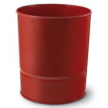 Mas Çöp Kovası 850 Metal 10 Litre Kırmızı