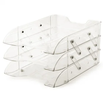 Mas Evrak Rafı 1803 Plastik Hareketli 3lü