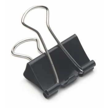 Mas Kıskaç 925 Omega Çelik Düzine Siyah 25 Mm 12li Pk