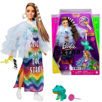 Mattel Grn27_gyj78 Barbie Extra Ceketli Bebek Oyck
