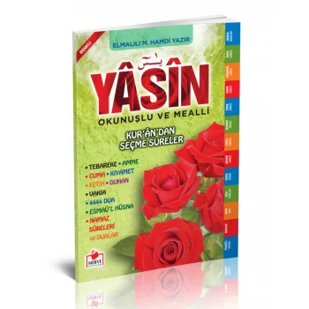 Merve Yayınları Orta Boy Yasin 2 Hamur 64 Sayfa Yeşil Dergi Boy Rmzn
