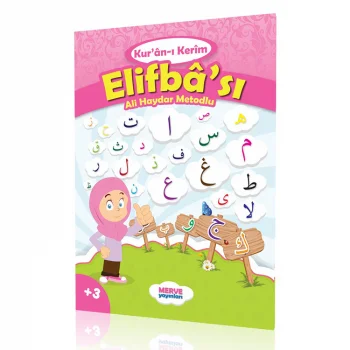 Merve Yayınları Pembe Elifba 1.hamur 4 Renk Rmzn