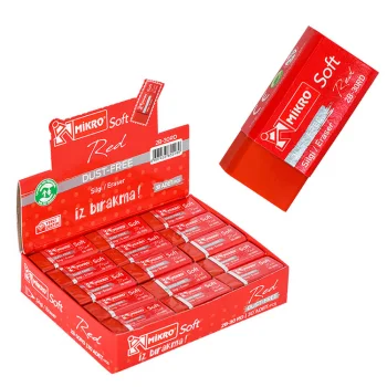 Mikro Silgi 2b-30rd Kırmızı Soft 2b30rd Shnk