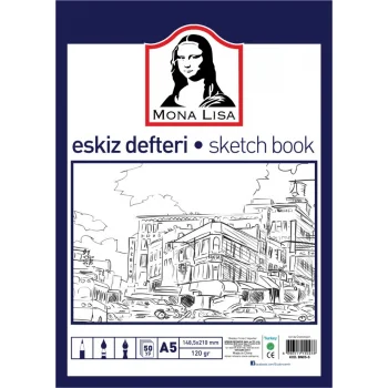 Monalisa Eskiz Defteri A5 120 Gram 50 Yaprak Bn05-5