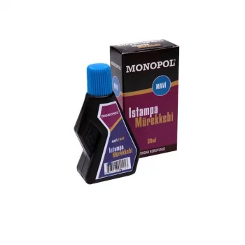 Monopol Istampa Mürekkebi 30 Cc.mavi No:1121