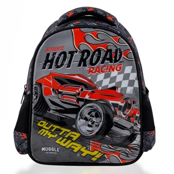 Muggle Mu-0136 Hot Roat Siyah Anaokulu Çantası-mu0136 Shnk