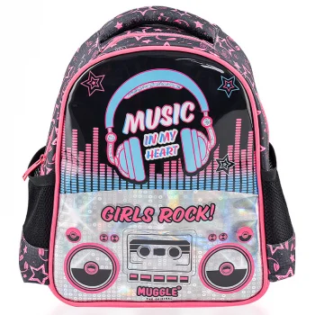 Muggle Okul Çantası Mu-7143 Sıyah Mu7143 Shnk