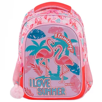 Muggle Okul Çantası Mu-7211 Flamingo Rose Shnk