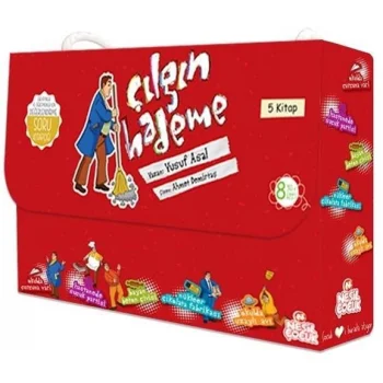 Nesil Genç Yayınları Çılgın Hademe Takım 5 Kitap / Yusuf Asal