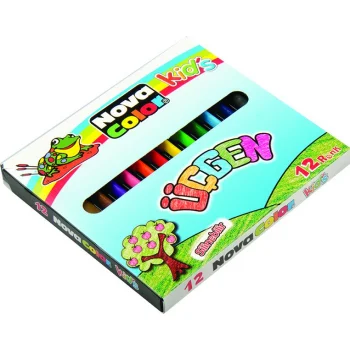 Nova Color Nc-2119 Mum Boya Ücgen 12li