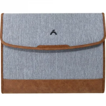 Önder Exclusive Mıknatıs Kapak Evrak Çantası Açık Gri 803-04