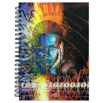 Özgün 20x28 Spiralli 4 Konulu Defter Çizgili 160 Yaprak Ürün Kodu:1359