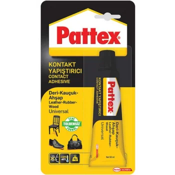 Pattex 1419315 Kontak Yapıştırıcı 50gr (deri-ahş)