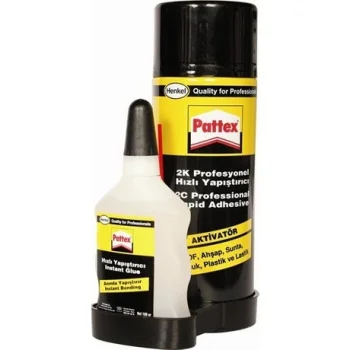 Pattex 2k Hızlı Yapıştırıcı 200+50 Ml 2710708