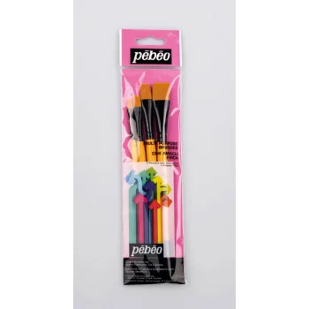 Pebeo 4lü  Fırça Seti Set:10