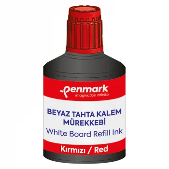 Penmark Beyaz Tahta Kalem Mürekkebi 100 Ml Kırmızı Hs-107 03