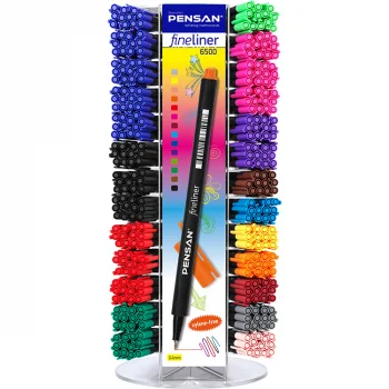 Pensan Fineliner Kalem 502 Li Stand Pe-6500flst502