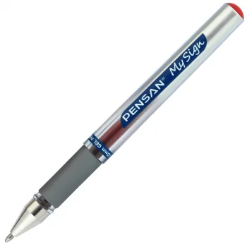 Pensan My Sign Gel İmza Kalem Kırmızı 1.0 Mm 06030