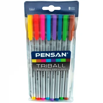 Pensan Triball Tükenmez Kalem 8li Set 1003