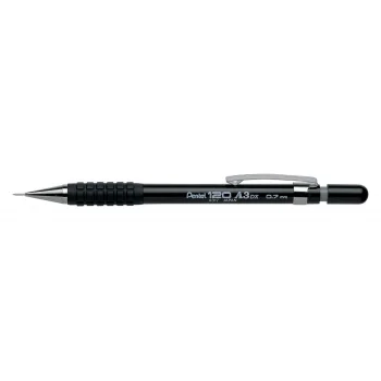 Pentel 0.7 Mm Genel Kul.için Tutaçlı Versatil Kalem 120a3 Ya317-a Siyah
