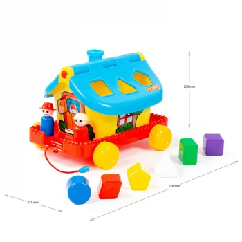 Polesie Bahçeli Ev Tekerlekli 56443