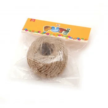 Puti 9242 Çuval İpi Natural 50m