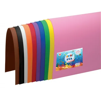 Puti Eva 50x70 Cm Yapışkanlı 10lu Karışık Renk 1161