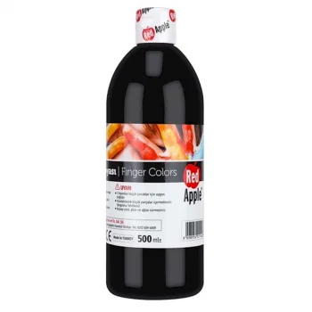 Red Apple Rp150-16 Parmak Boyası 500 Ml. Siyah