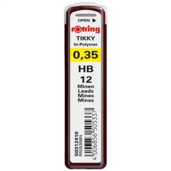 Rotring Min Uç Hi-polymer 0.35 Mm Hb 312410