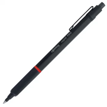 Rotring Tükenmez Kalem Rapid Pro Siyah 1904292