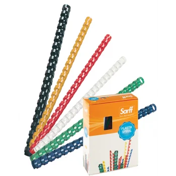 Sarff Plastik Spiral 22 Mm 50li Beyaz 15312056