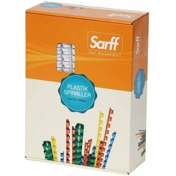 Sarff Plastik Spiral 25 Mm 50li Beyaz 15312061