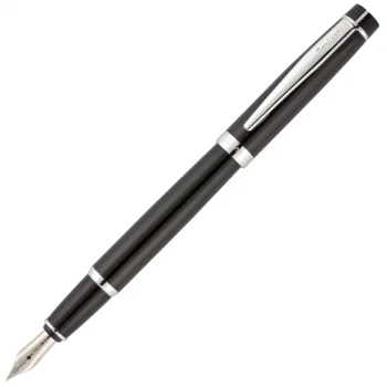 Scrikss 38 Dolma Kalem Siyah Krom Lüks Kutuda M Uç