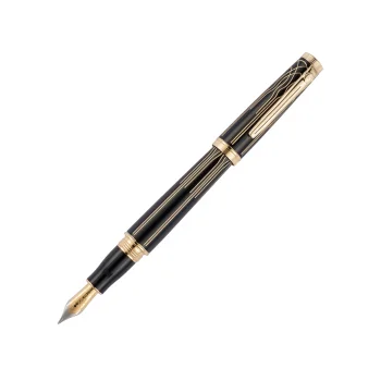 Scrikss Dolma Kalem Heritage Siyah Altın M Uç