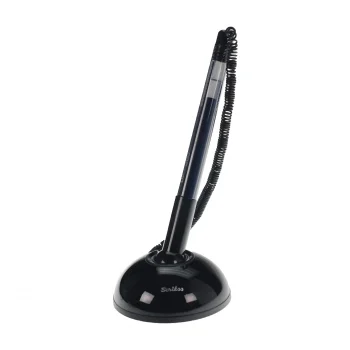 Scrikss Masa Kalemi Dp-360 Sipiralli Jel Tükenmez Siyah