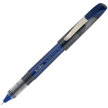 Scrikss Tükenmez Kalem Np-68 Needle Point Pen 0.5 Mm Mavi