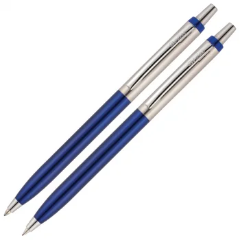 Scrikss Tükenmez + Versatil Kalem 51 Set Lacivert Kutulu