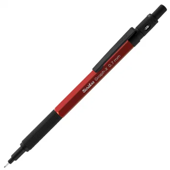 Scrikss Versatil Kalem Graph-x Metal 0.7 Mm Kırmızı