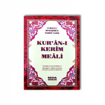 Seda Yayınları Cep Metinsiz Meal E.m.hamdi Yazar K156 Rmzn