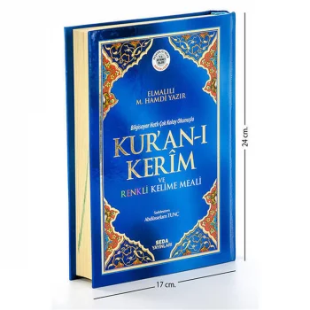 Seda Yayınları K152 Orta Kuranı Kerim Ve Renkli K.k. Meal Rmzn