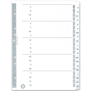 Serve Sv-5328 Seperatör A-z Alfabetik