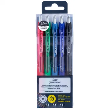 Serve Xberry Jel Kalem 0.7 Mm Pastel 5li Sv-brgel07b5krp