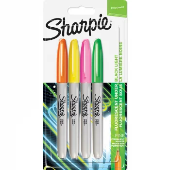 Sharpie Markör Permament Neon 4lü 1985855