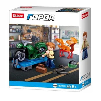 Sluban Town-retro Motor 1016000130000