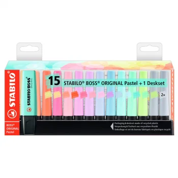 Stabilo Boss Fosforlu Kalem Orıgınal Pastel 15li Set 7015-02-5 51000903