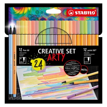 Stabilo Kreatif Set Arty 24lü Pen+point 8868/24-1-20-6 51000953