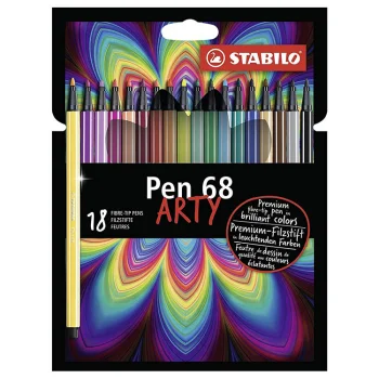 Stabilo Pen 68 Arty 18 Li Keçeli Kalem 6818-1-20 51013385