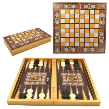 Star 1021392 Masif Gold Sedef Tavla