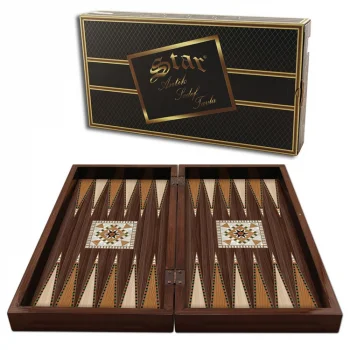 Star 1021552 Antik Hatem Tavla Takımı