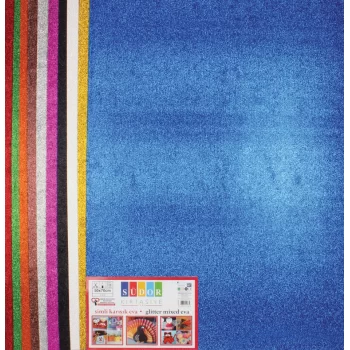 Südor Eva 50*70 10 Renk Simli Karışık Sk30